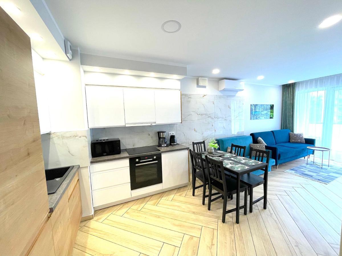 Apartament Superior Blue Przy Plazy- Free Pool, Saunas, Jacuzzi, Fitness, Salzgrotte Kolobrzeg Ngoại thất bức ảnh