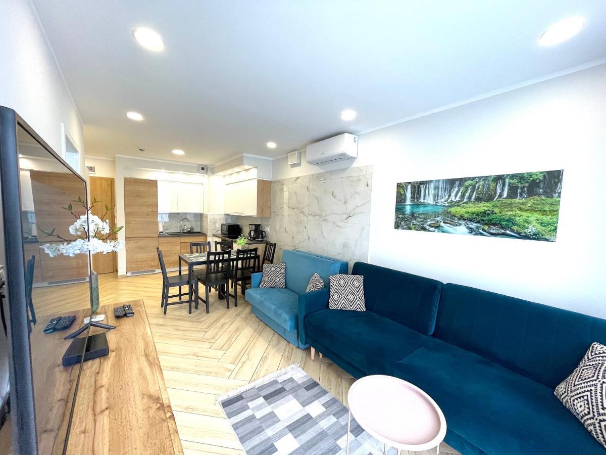 Apartament Superior Blue Przy Plazy- Free Pool, Saunas, Jacuzzi, Fitness, Salzgrotte Kolobrzeg Ngoại thất bức ảnh