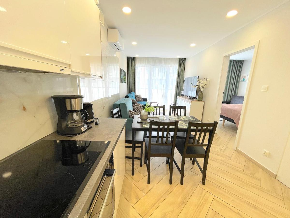 Apartament Superior Blue Przy Plazy- Free Pool, Saunas, Jacuzzi, Fitness, Salzgrotte Kolobrzeg Ngoại thất bức ảnh