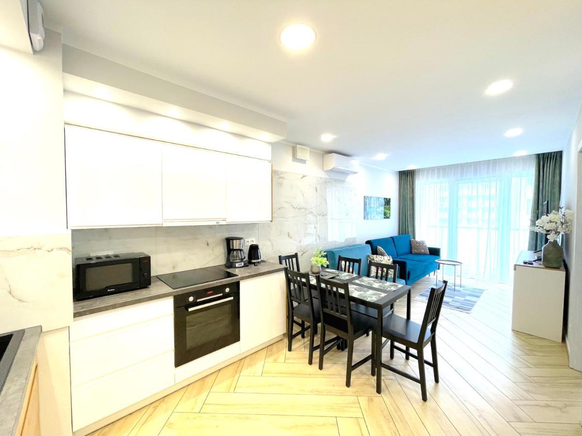 Apartament Superior Blue Przy Plazy- Free Pool, Saunas, Jacuzzi, Fitness, Salzgrotte Kolobrzeg Ngoại thất bức ảnh