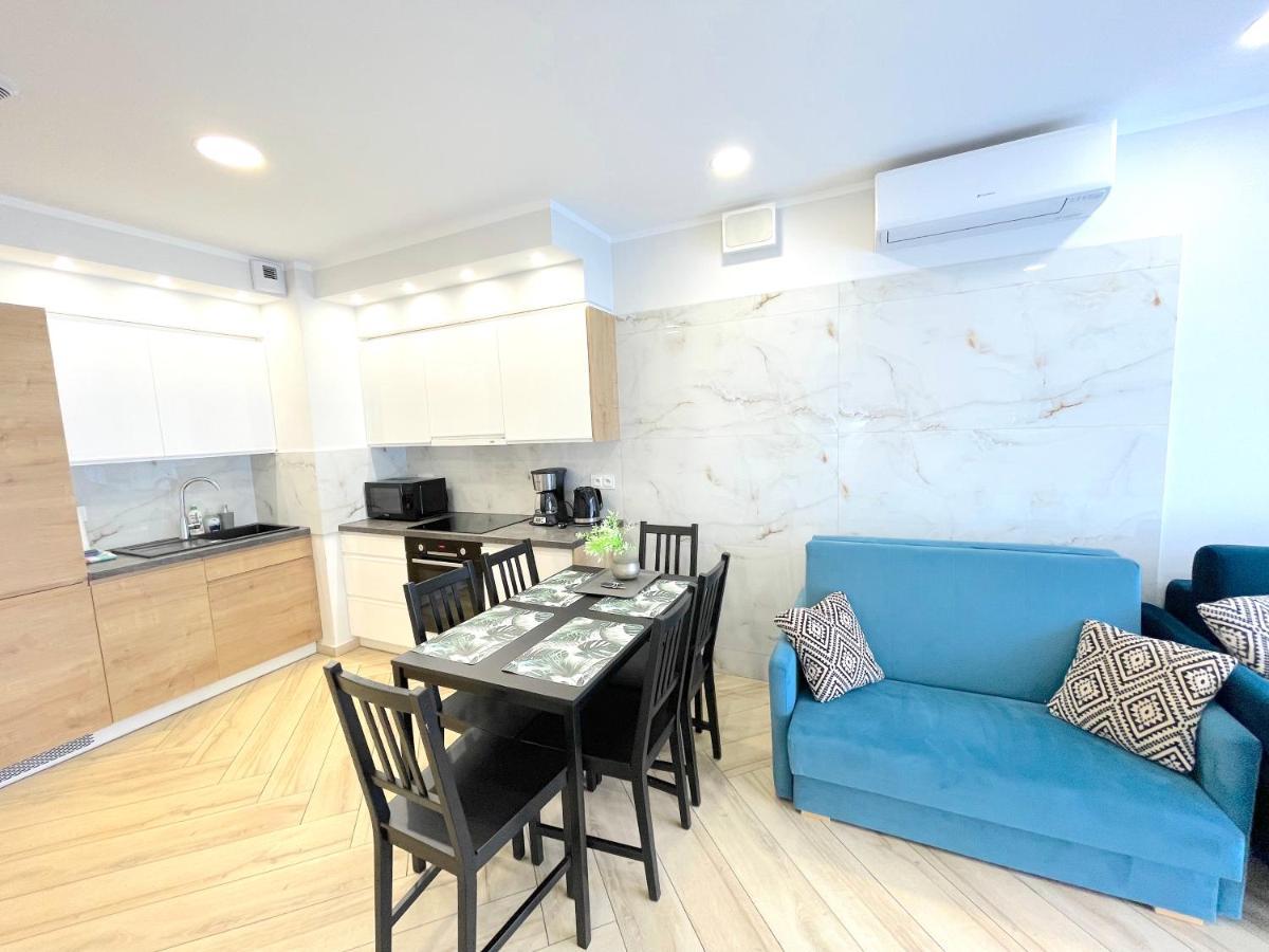 Apartament Superior Blue Przy Plazy- Free Pool, Saunas, Jacuzzi, Fitness, Salzgrotte Kolobrzeg Ngoại thất bức ảnh