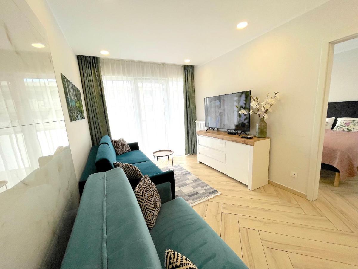 Apartament Superior Blue Przy Plazy- Free Pool, Saunas, Jacuzzi, Fitness, Salzgrotte Kolobrzeg Ngoại thất bức ảnh