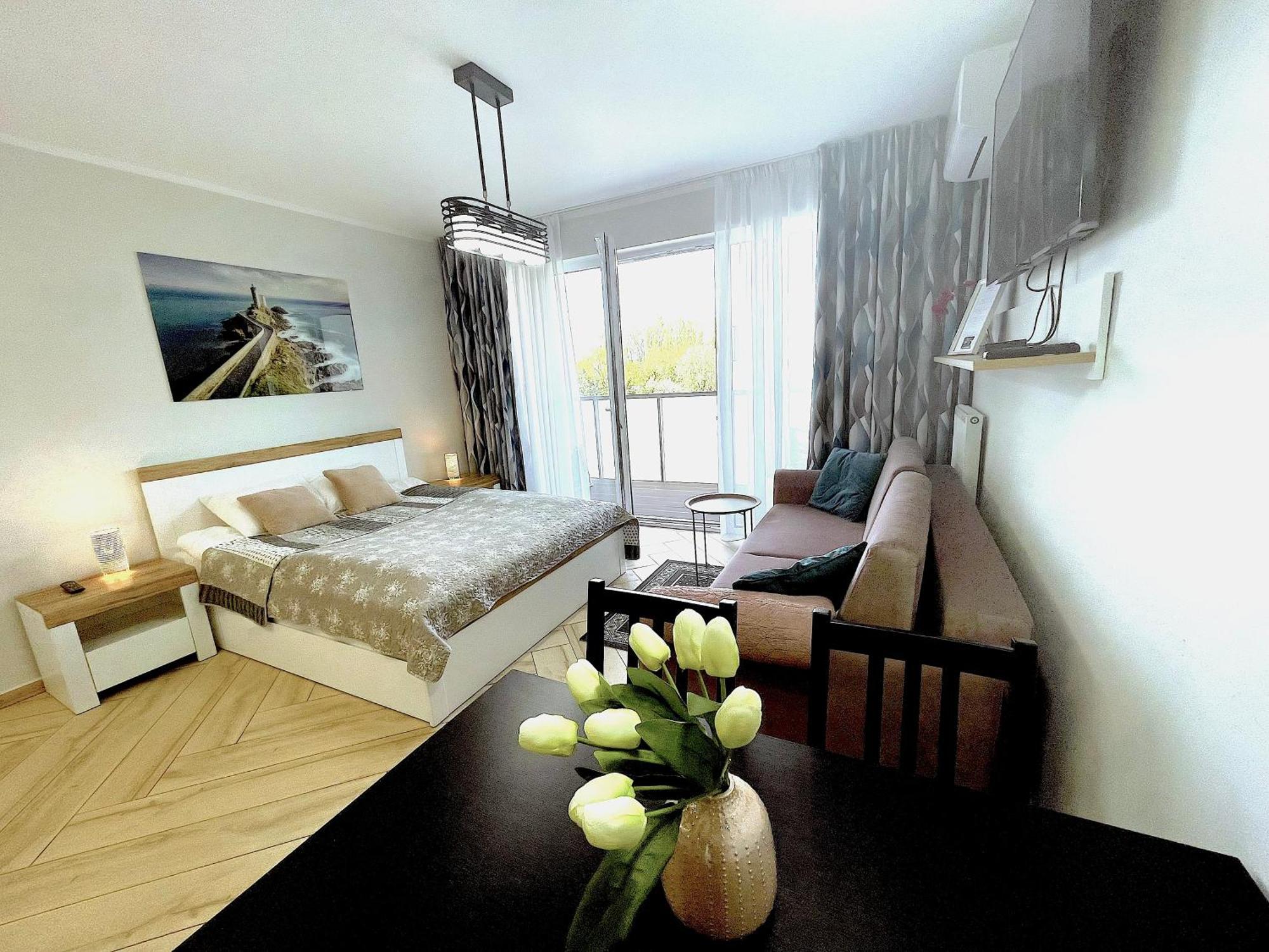 Apartament Superior Blue Przy Plazy- Free Pool, Saunas, Jacuzzi, Fitness, Salzgrotte Kolobrzeg Ngoại thất bức ảnh