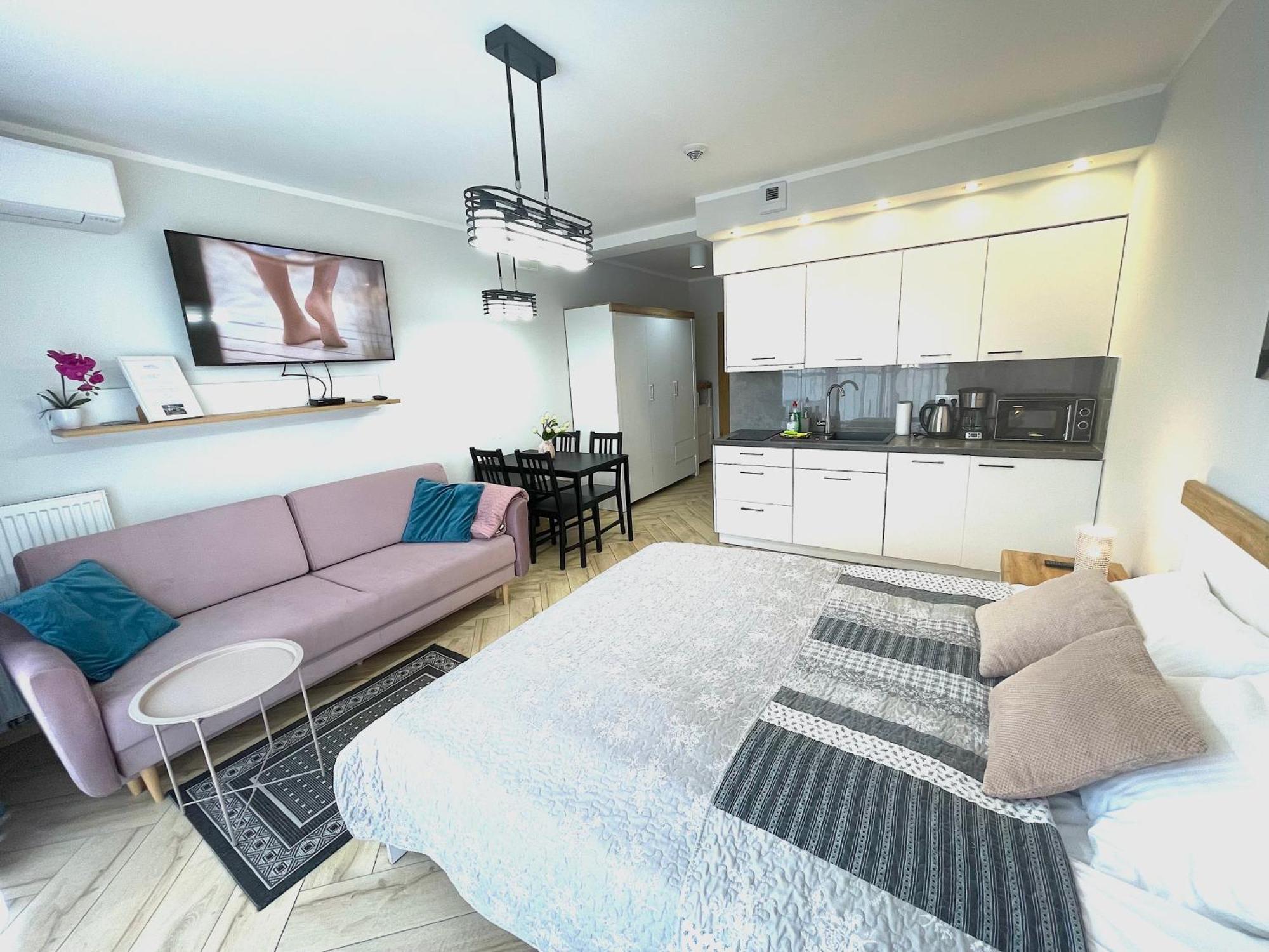 Apartament Superior Blue Przy Plazy- Free Pool, Saunas, Jacuzzi, Fitness, Salzgrotte Kolobrzeg Ngoại thất bức ảnh