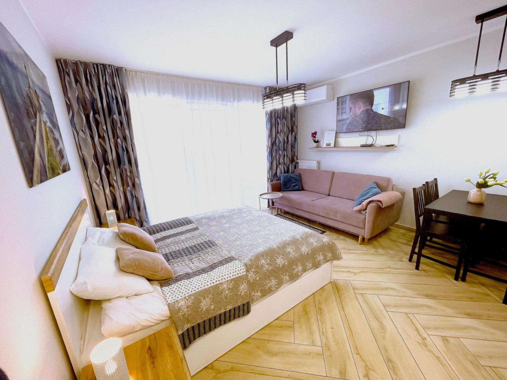 Apartament Superior Blue Przy Plazy- Free Pool, Saunas, Jacuzzi, Fitness, Salzgrotte Kolobrzeg Ngoại thất bức ảnh