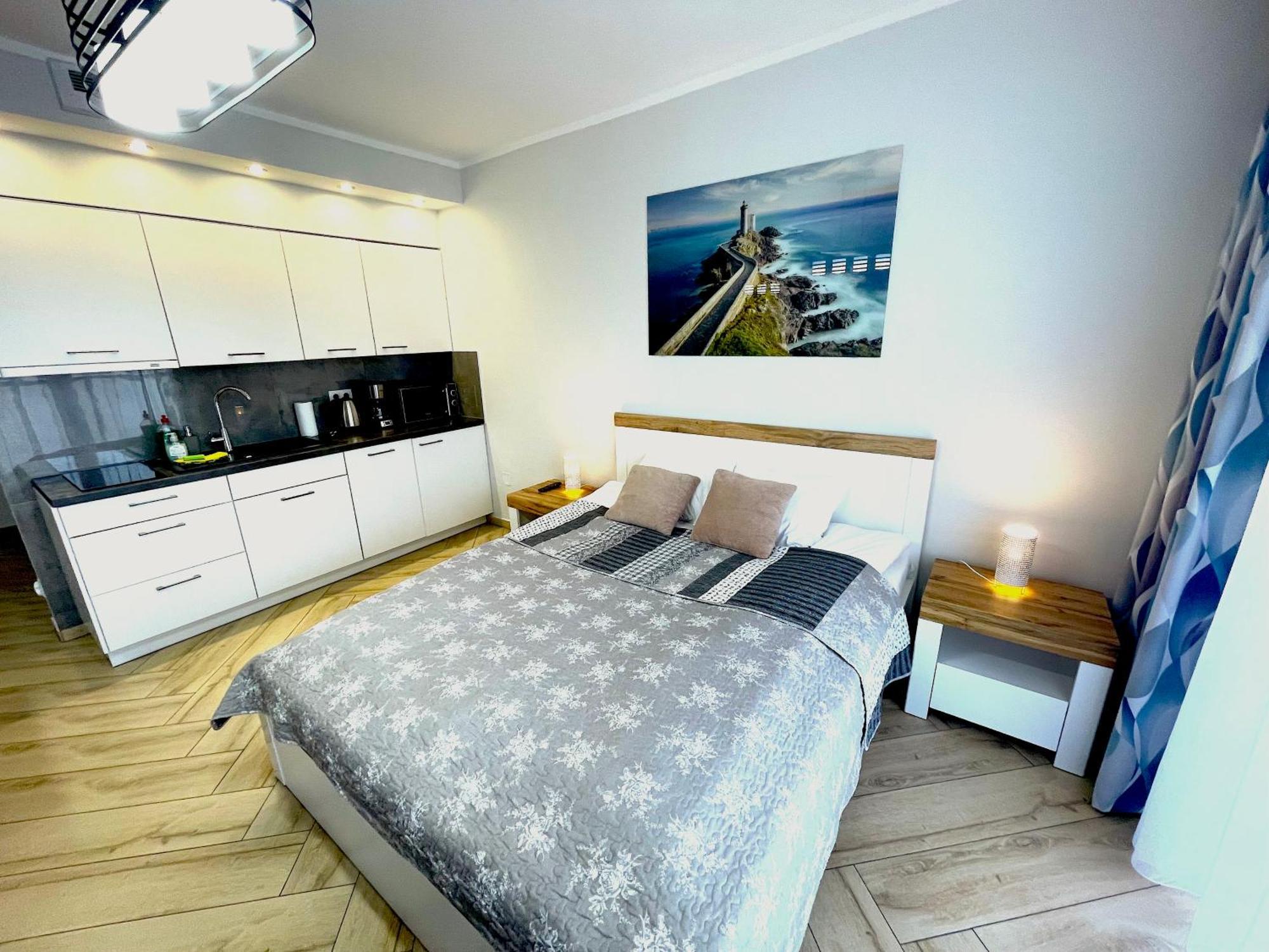 Apartament Superior Blue Przy Plazy- Free Pool, Saunas, Jacuzzi, Fitness, Salzgrotte Kolobrzeg Ngoại thất bức ảnh