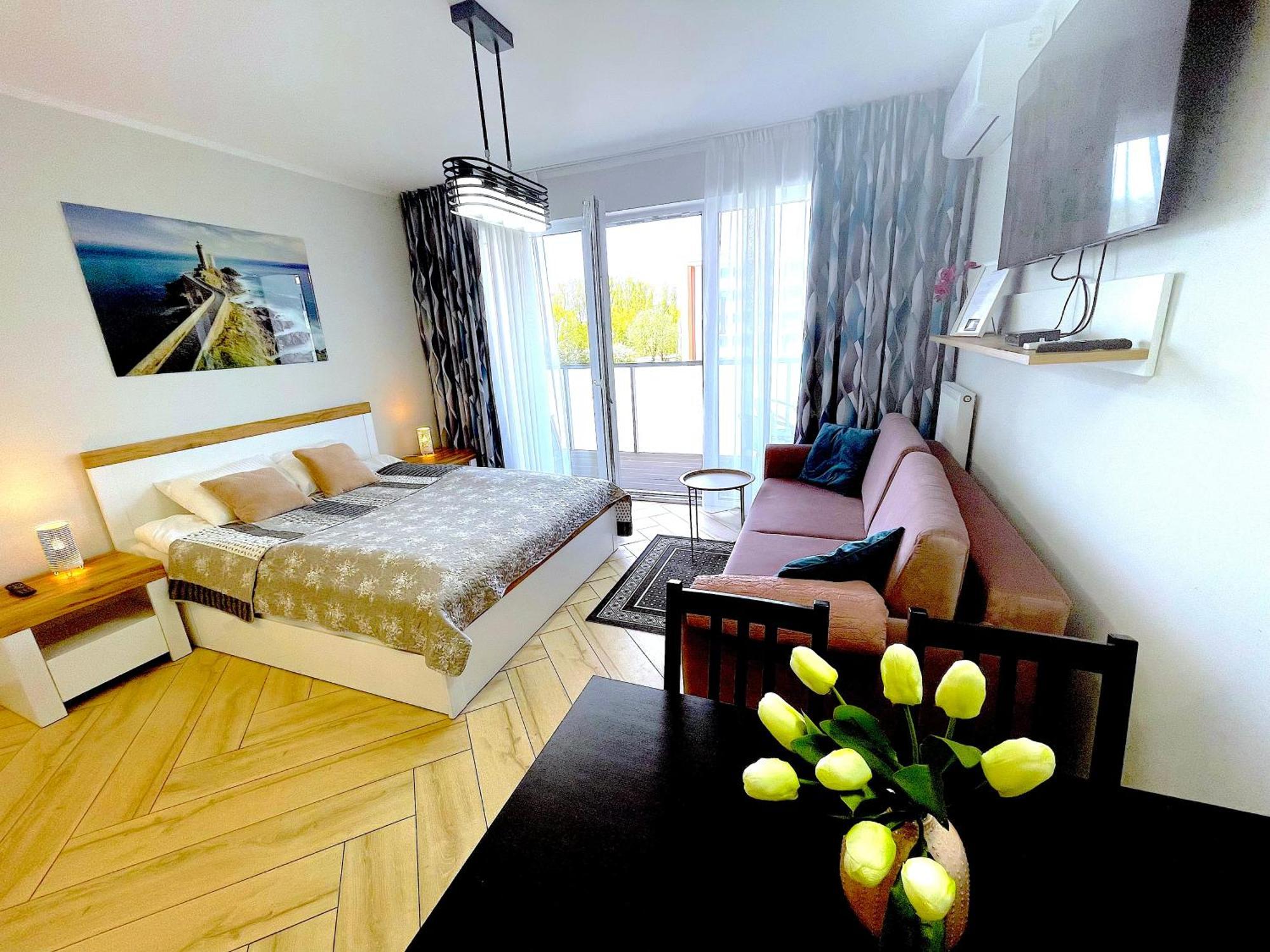 Apartament Superior Blue Przy Plazy- Free Pool, Saunas, Jacuzzi, Fitness, Salzgrotte Kolobrzeg Ngoại thất bức ảnh